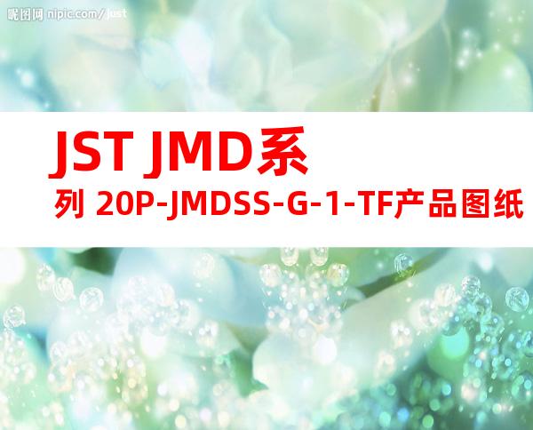 JST JMD系列 20P-JMDSS-G-1-TF产品图纸